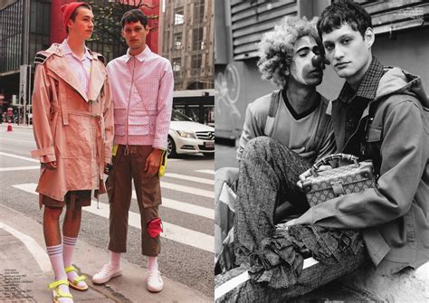 Male models luca apple and felipe munchen poses for and editorial menswear series captured by. Iago Satibanez and Luca Apple by Jeff Segenreich | VICTOR ...