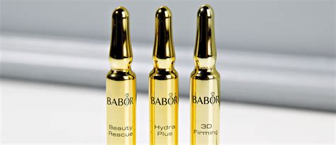 Babor ampoule concentrates ampullen mit hyaluronsäure feuchtigkeitspflege 7x2ml. Erste „with love" Gold Edition der BABOR Ampullen | BEAUTYPUNK