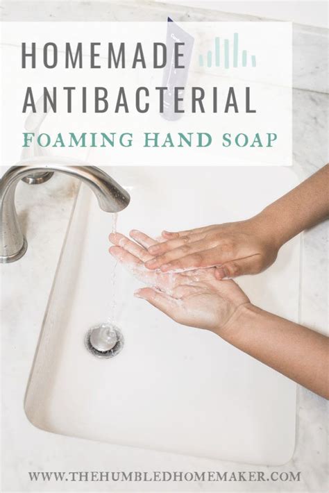 Great savings & free delivery / collection on many items. Homemade Antibacterial Foaming Hand Soap | Dry cracked ...