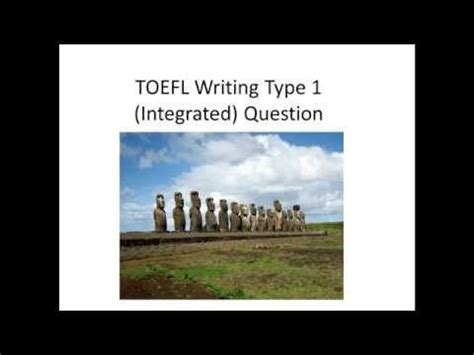 This island is full of charm, quality, nature and has a fascinating history associated to it. Integrated Writing (Type 1) Practice Question - Easter Island - TOEFL Resources | This or that ...