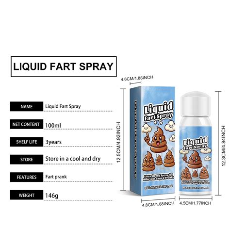 Super Smelly Fart Spray 100ml Liquid Fart Trick Super Smelly Liquid