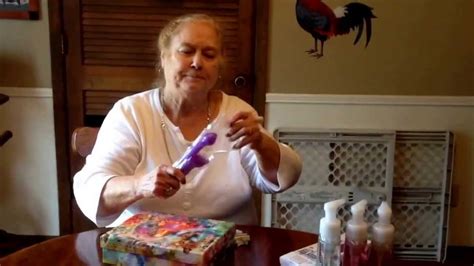 5 months agorating = 80%. Granny gets a dildo - YouTube