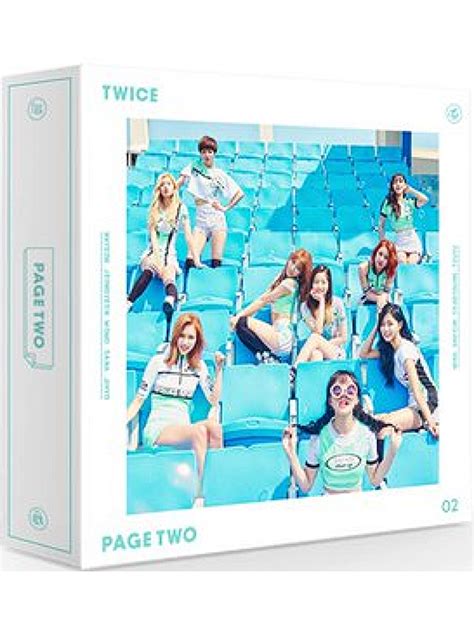 The album was released digitally and physically on april 25, 2016 by jyp entertainment and distributed by kt music. Twice - Page Two 2nd Mini Album (Mint Ver.)