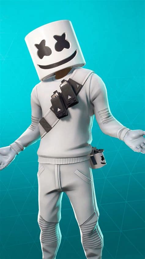 Share all sharing options for: Marshmello Fortnite Skin (Outfit) | FORTNITESKINS.COM