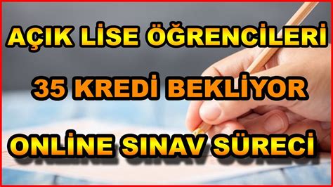 Dönem online (çevrim i̇çi) sınavları. Açık Lise Online Sınav : Acik Lisede Online Sinav Olursa ...