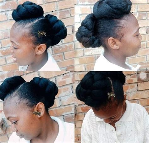 To recreate this voluminous updo style, you may need extensions. Ponytail Packing Gel Styles For Round Face : 20 Best ...