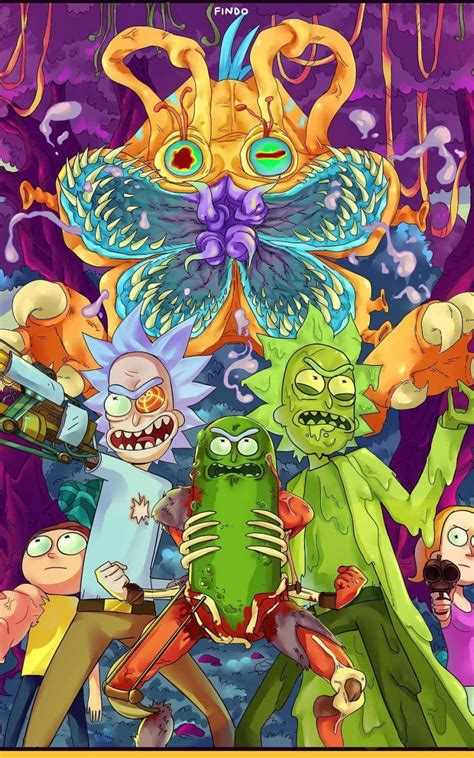 Trippy rick and morty psychedelic painting. Free download Rick and Morty Trippy Wallpapers Top Rick ...