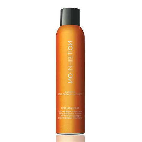 It's a pump, not an aerosol. No Inhibition Eco Hair Spray 250ml