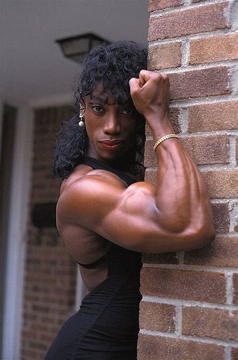 Find the perfect woman flexing muscles stock photo. Pin by Gil Zem on Biceps | Muscle women, Body building ...