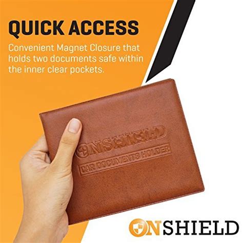 • the included cover is available to cardholders, who meet the specified eligibility criteria for the covers, under a group policy entered into by the commonwealth bank with us, not with you. Car Registration and Insurance Card Holder with Magnetic Closure - Water-Resista 850904007298 | eBay