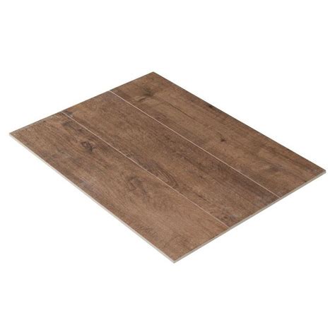 Large tile, however, is perfect for creating an uncluttered look, which can be a powerful contrast with. Tabula Grip Cappuccino Wood Plank Porcelain Tile | Floor ...