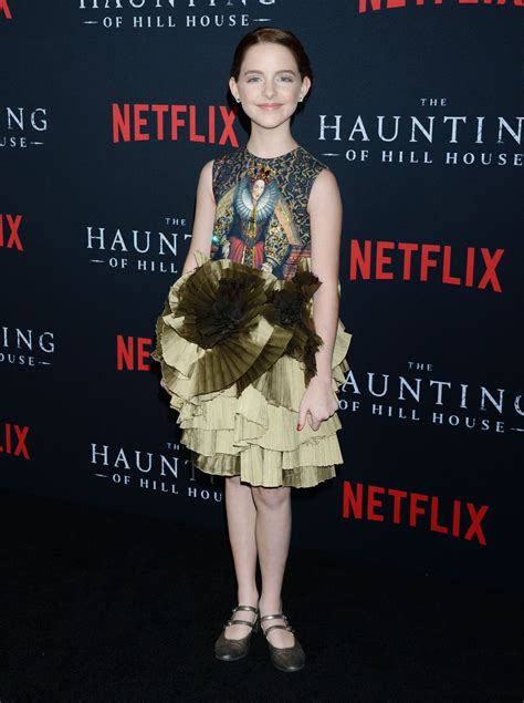 #mckenna grace #aka the queen of playing younger versions of characters. MCKENNA GRACE at The Haunting of Hill House Premiere in ...