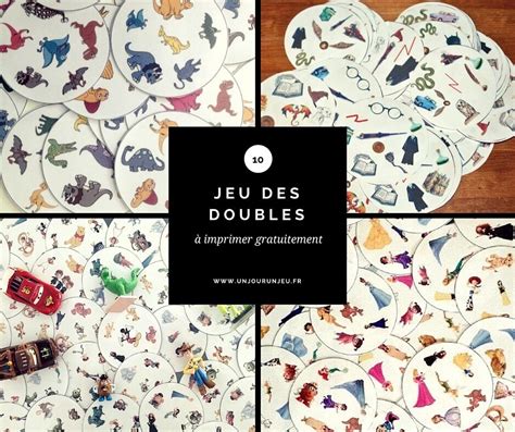 Tu as quelques minutes et tu voudrais exercer ton cerveau tout en te relaxant au son d'une musique méditative ? 10 versions du jeu des doubles à imprimer gratuitement