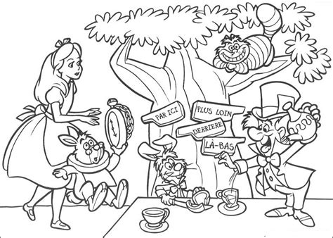 Our alice in wonderland coloring pages in this category are 100% free to print, and we'll never charge you for using. Fascinating yet mysterious adventure of Alice 20 Alice in ...