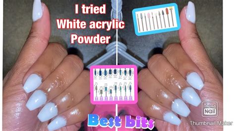 Maybe you would like to learn more about one of these? Watch me use a nail drill!! First Time|Trying white ...