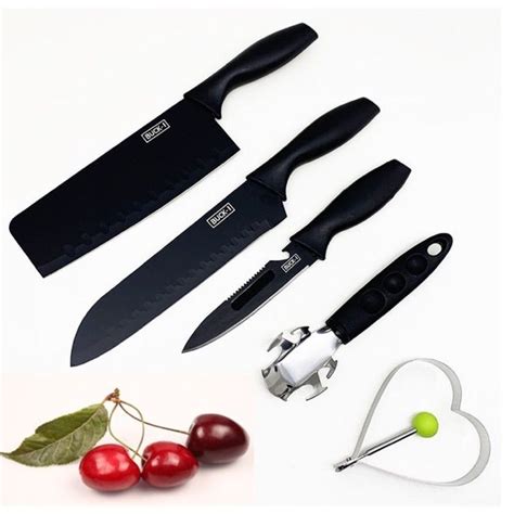 Buck-1 5pcs kitchen gift set knife stainless steel kitchen ...