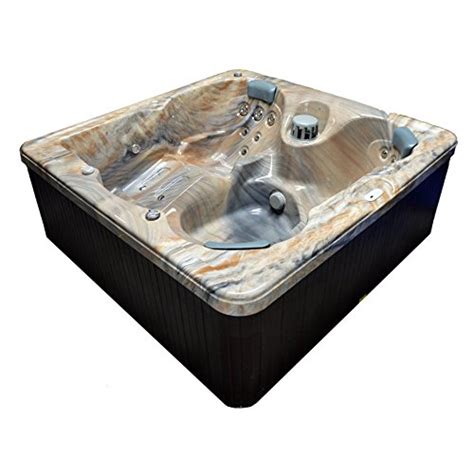 Home and garden spas is purely usa manufacturer who build their hot tubs with in united state.when you purchase a hydrotherapy united states, ensuring the highest hot tub quality and the best portable spa value. 6 Person 30 Jet Spa with Perimeter LED Lighting | Hot Tubs ...