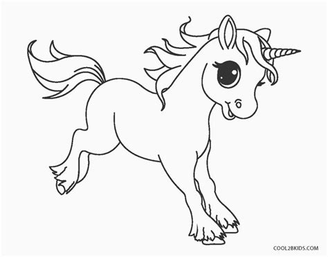 Images such as 'cute cartoon unicorn or 'kawaii unicorn' do not have too much detail and younger children can enjoy filling in the large spaces. Unicorn Coloring Pages Free Printable For Kids Cool2bKids ...