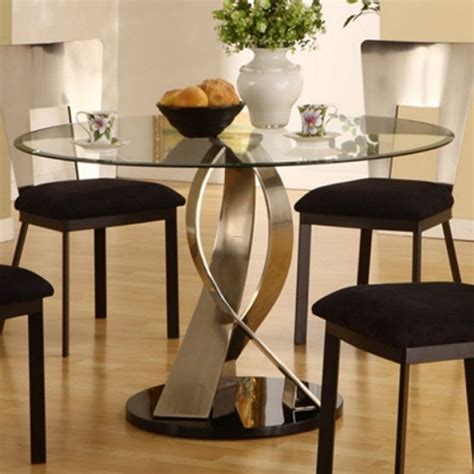 Enjoy free shipping on most stuff, even big stuff. Glass Top Round Kitchen Table Sets - Ideas on Foter