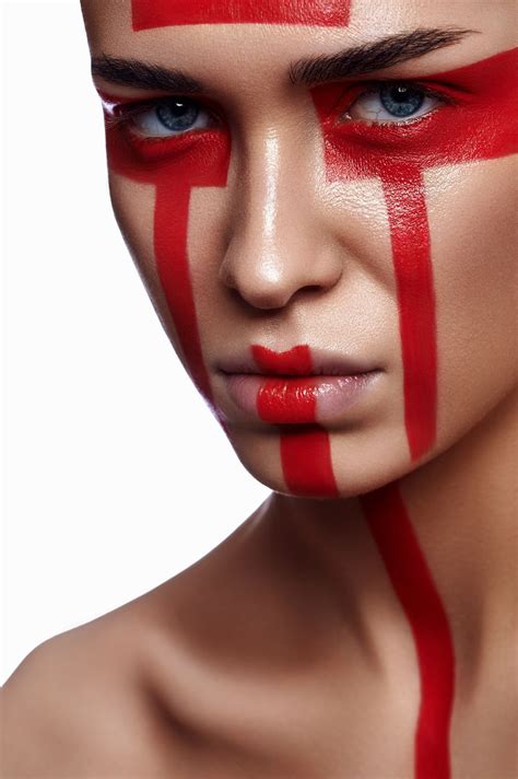 Here are 10 less obvious reasons for seeing a red face when you look in the what can get rid of the redness: Pin by Rose on Идеи для фото | Tribal makeup, Futuristic ...