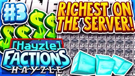 Gelin kaçırmayın her hafta değişik çekilişler ! RICHEST FACTION ON THE SERVER + RANK GIVEAWAY! | Minecraft ...