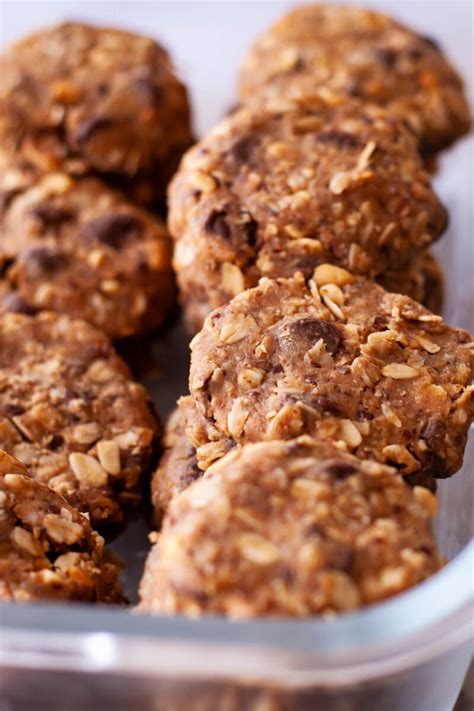 Naturally, there's not fish or shellfish, and there's also no peanuts involved. No Bake Lactation Cookies Dairy Free and Gluten Free - Eating Richly