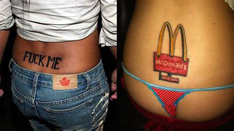 Make no mistake about it, tramp stamp tattoos are some of the sexiest body ink designs. These 14 Worst Tramp Stamps Will Make You Cringe in Shame ...