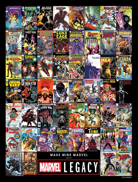 MARVEL LEGACY: EVERY HERO! EVERY TITLE! EVERY STORY 