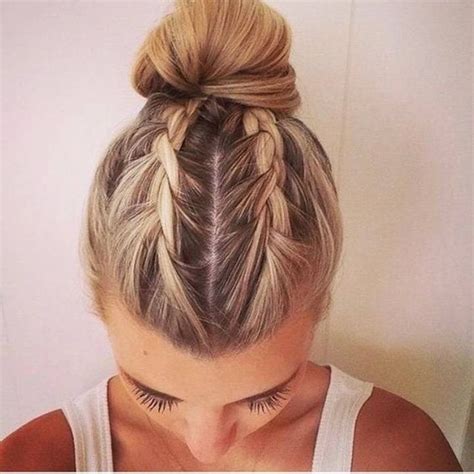 Check spelling or type a new query. Trend Watch - Mohawk braid into top knot half-up ...