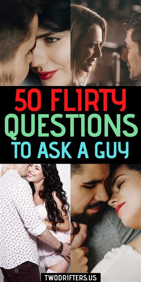 The 45 best speed dating questions you can ask a prospective date. 50 Flirty Questions to Ask a Guy: Best Flirty Questions ...