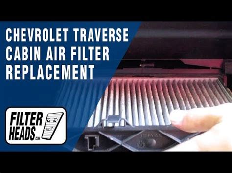 Maybe you would like to learn more about one of these? How to Replace Cabin Air Filter 2014 Chevrolet Traverse ...