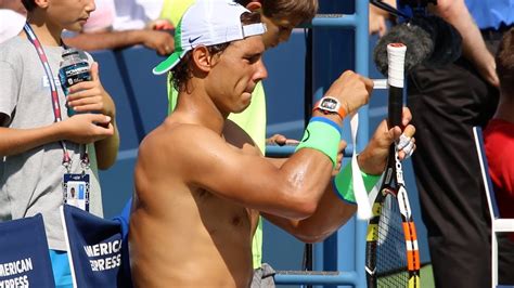The babolat aeropro drive original doesn't have any of the new grip type: How to rewrap OverGrip on Tennis Racquet like Rafael Nadal ...