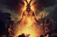 satanic demon aquelarre ritual occult sacrifice rituals