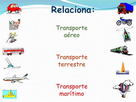 Los medios de transporte son muy importantes en el desarrollo de las comunidades ya que además de transportar personas hacia el lugar al que necesiten ir a comprar o a trabajar, también mueven. Imagenes de los medios de transporte aereos maritimos y ...