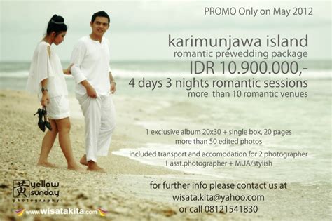 Diera bachir photography wedding photography in. Paket Prewedding Karimunjawa 4 hari 3 malam