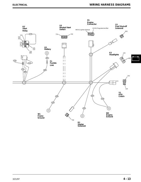 Outdoorpowerinfo.com © 2011 or just 'google': John Deere Stx38 Lawn Tractor Wiring Diagram - Wiring Diagram