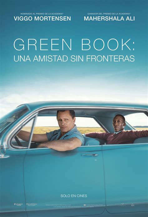 High resolution official theatrical movie poster for green book (2018). Poster de GREEN BOOK: UNA AMISTAD SIN FRONTERAS ~ JPosters