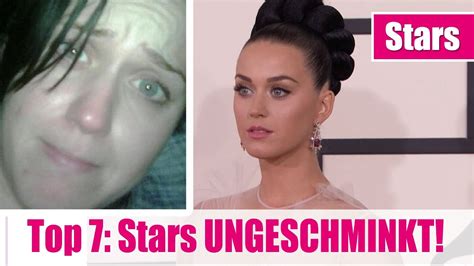 Stars UNGESCHMINKT! Katy Perry, Lady Gaga, Demi Lovato ...