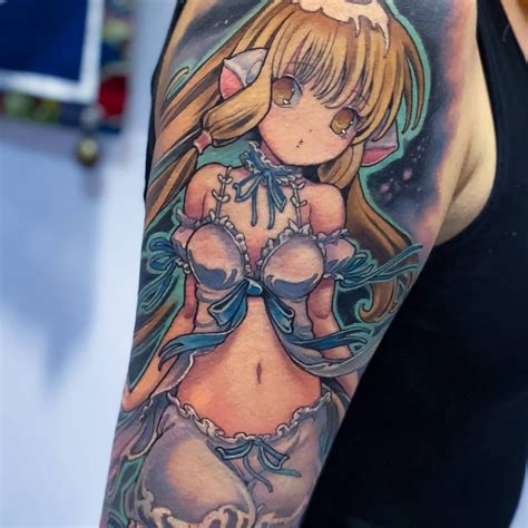 Veel tattoos, dat was eerste wat me opviel. Pin by Tattoodo on New School / Anime / Cartoon Tattoos ...