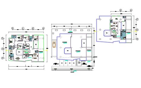 Gym scheme 1 cad file, dwg free download, high quality cad blocks. 5 BHK Penthouse Plan And With GYM In CAD Drawing DWG File ...