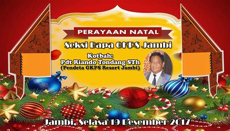 Mengangkat tema berbuah yang baik yang diambil dari yakobus 3:17, perayaan natal sekolah minggu hkbp jatinegara dilaksanakan pada hari sabtu, 9 desember 20. Kata Sambutan Untuk Natal Anak Sekolah Minggu - Diakonia ...