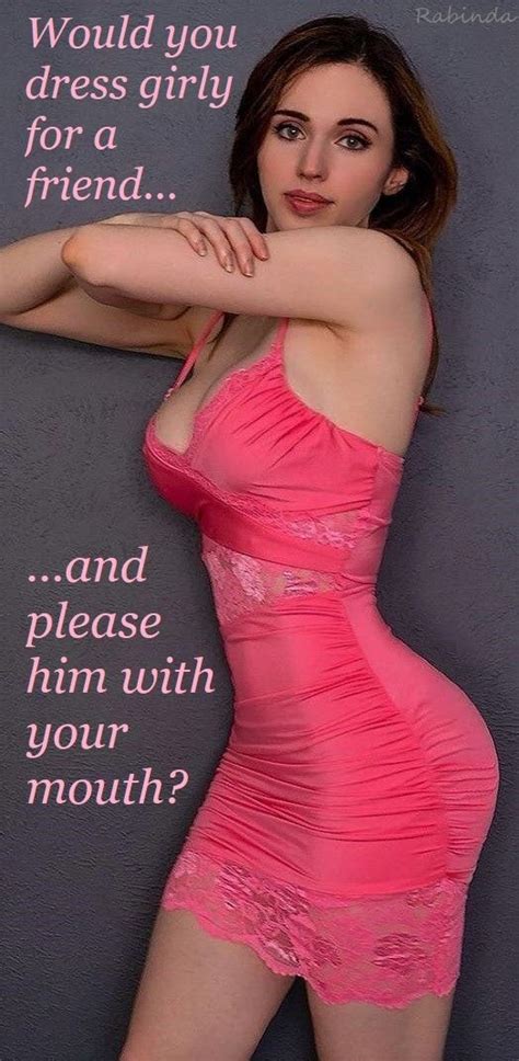 But the captions are what my mind sees from a sissy point of view. Pin on Sissy Captions 2