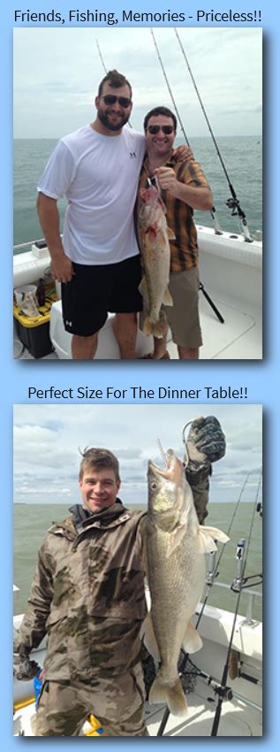 Party of 6 persons or less. Sara J Charters | Lake Erie Fishing Charters