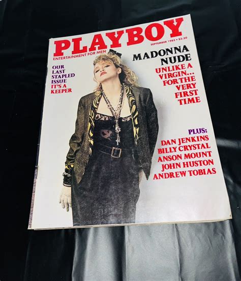 Mavin | VINTAGE Playboy Magazine September 1985 Madonna Last Staple Issue