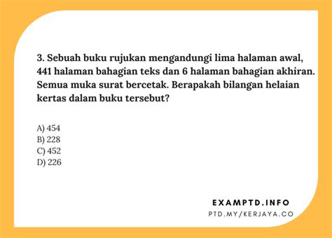 Adakah anda calon peperiksaan pegawai tadbir dan diplomatik gred m41. Contoh-Soalan-Matematik-Pegawai-Tadbir-Diplomatik-M41 ...