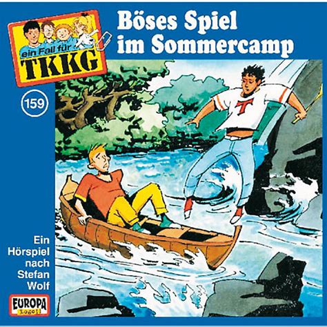 Willkommen im klub der detektive! CD TKKG 159: Böses Spiel im Sommercamp, TKKG | myToys