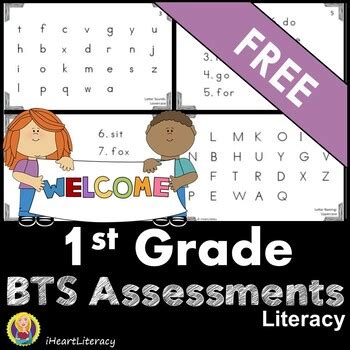 Sharing is caring, so if you need some 1st grade level worksheets for sight words and comprehension, i invite you to download mine for free! Free 1st Grade Back to School Reading Assessments by ...