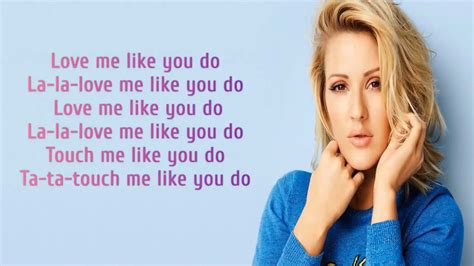 Produced by ali payami & max martin. Lyrics 🎵- Love Me Like You Do | Ellie Goulding - YouTube