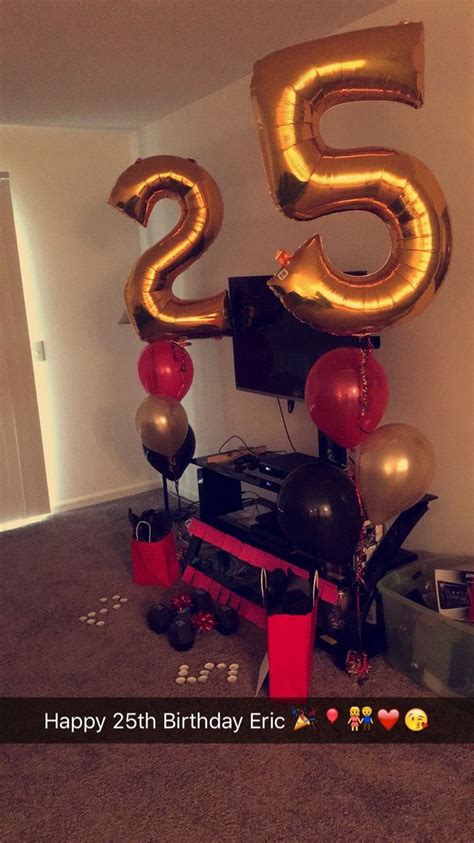 Maybe you would like to learn more about one of these? New For 25th Birthday Surprise Ideas For Boyfriend | 25th ...