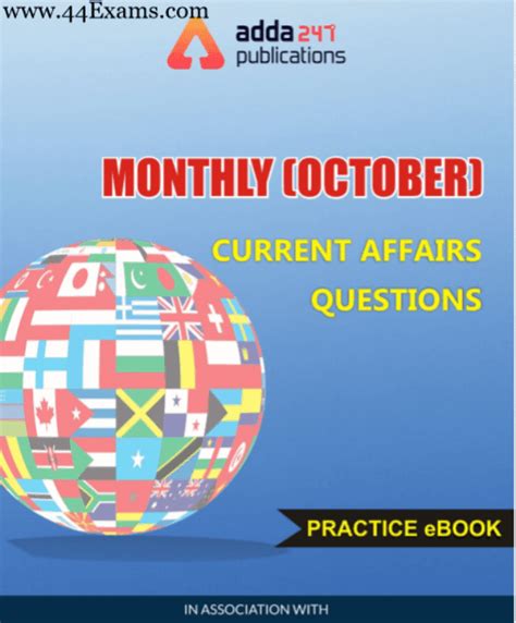 The pdf has a compiled form of all monthly gk updates. Adda247 मासिक करंट अफेयर्स प्रश्न अक्टूबर 2019 : सभी प्रतियोगी परीक्षा हेतु पीडीऍफ़ बुक ...